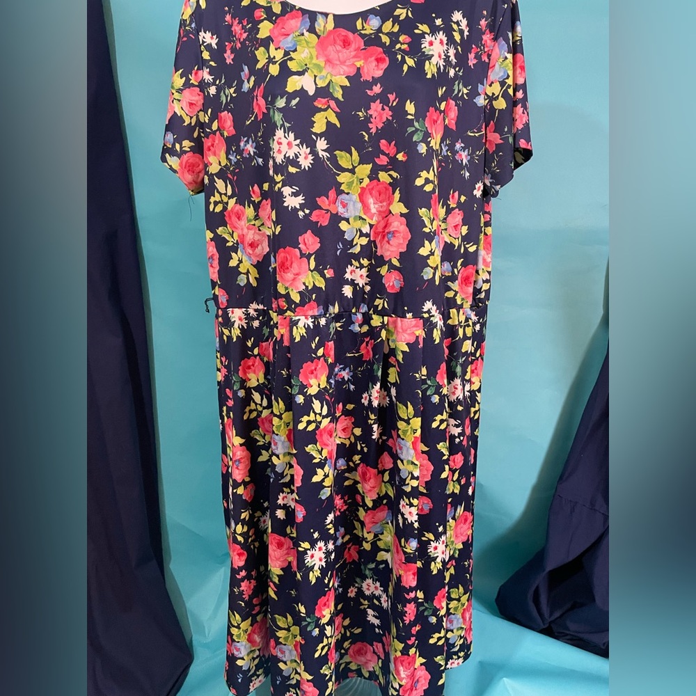 Vintage floral dress